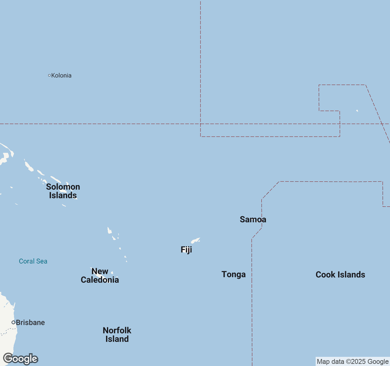 Map of Funafuti