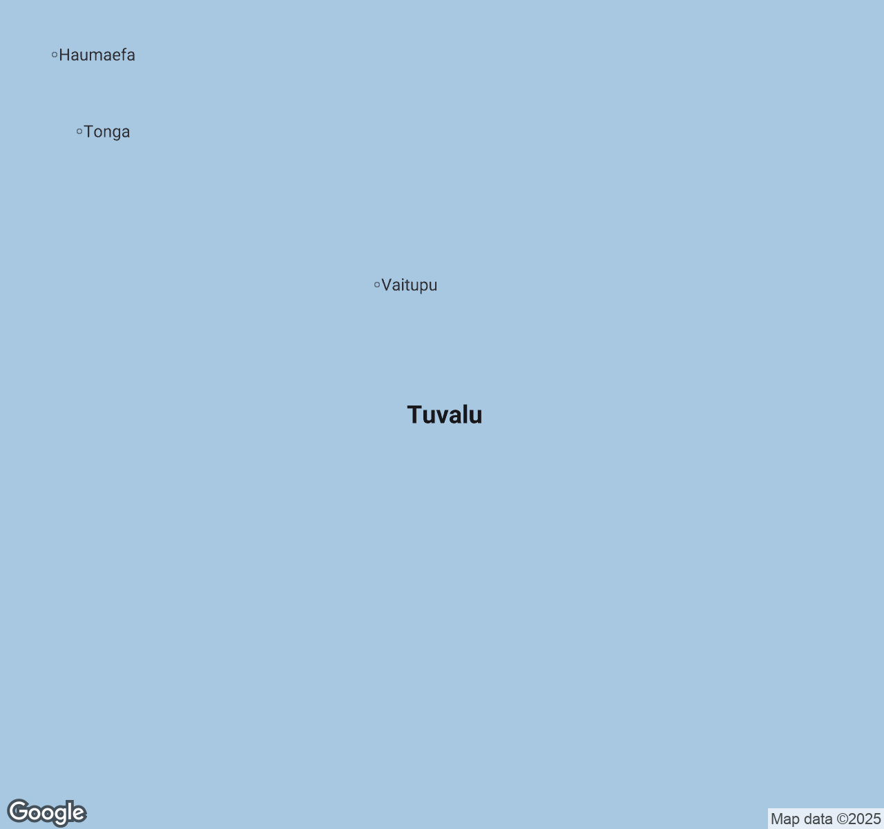 Map of Funafuti